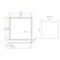 Alfi Brand 16 x 16 Brushed SS Square Sgl Shelf Bath Shower Niche ABN1616-BSS - alternate 6